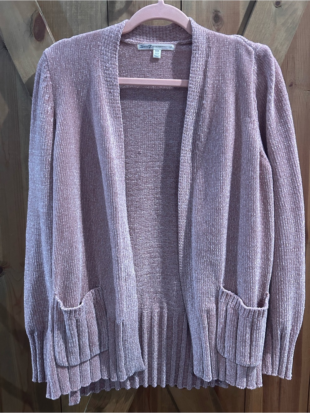 Bundle of Two Seven7 Brand Gently Used Chenille Sweaters